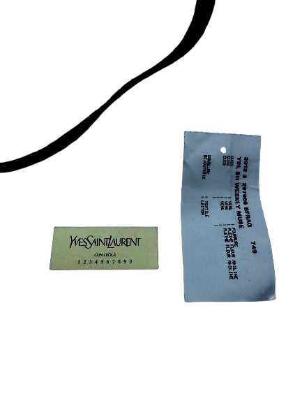 Yves Saint Laurent Leopard & Leather Padlock Satchel/ Weekly Muse