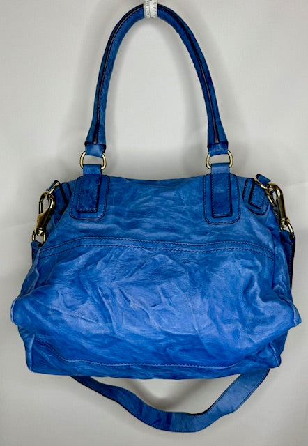 Givenchy Pandora – Royal Blue Distressed Leather