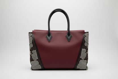 Louis Vuitton Sofia Coppola SC Bag PM – Burgundy Leather & Damier Graphic Sides