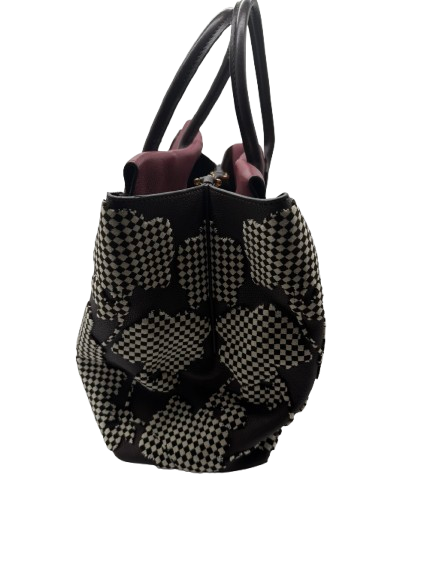 Louis Vuitton Sofia Coppola SC Bag PM – Burgundy Leather & Damier Graphic Sides