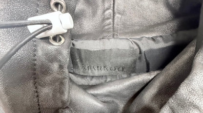 Markoo Leather Cropped Jacket Size XS
