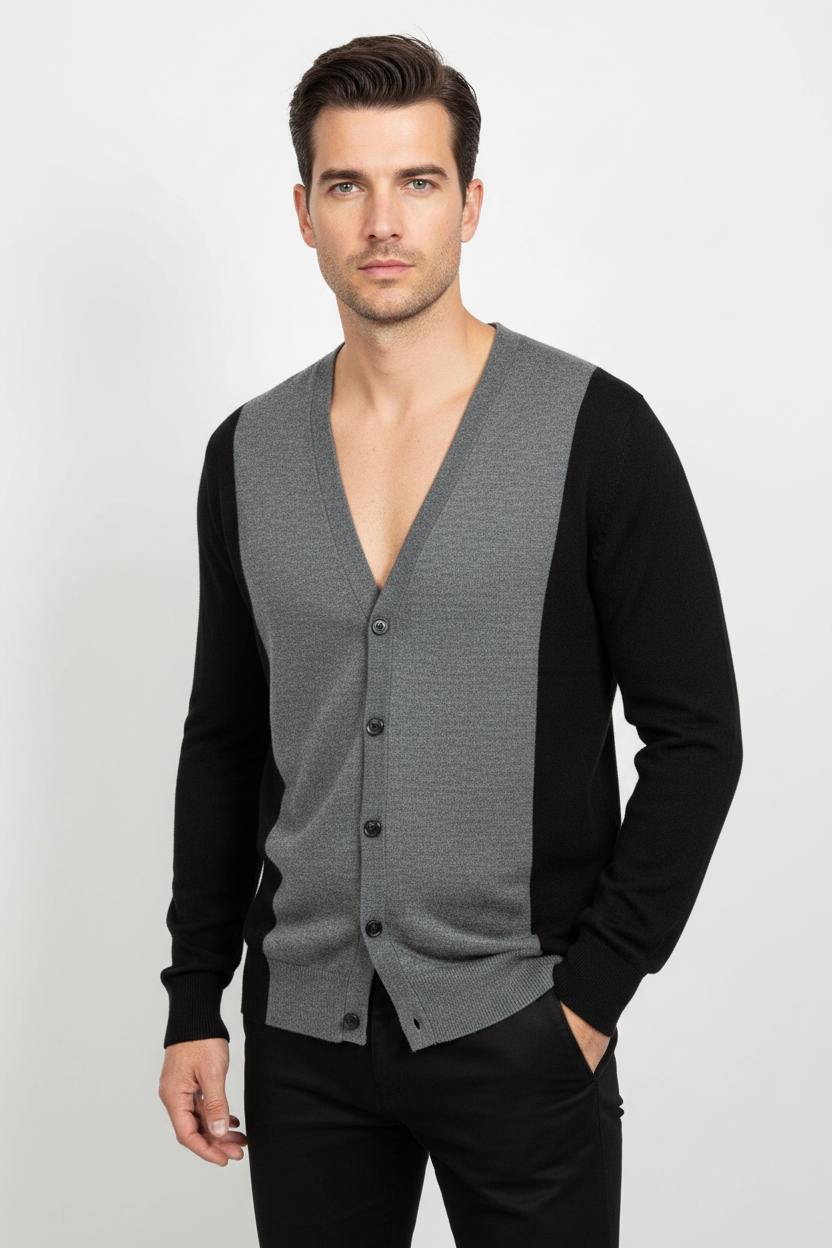 Paul Smith Two-Tone Cardigan – Men’s XXL