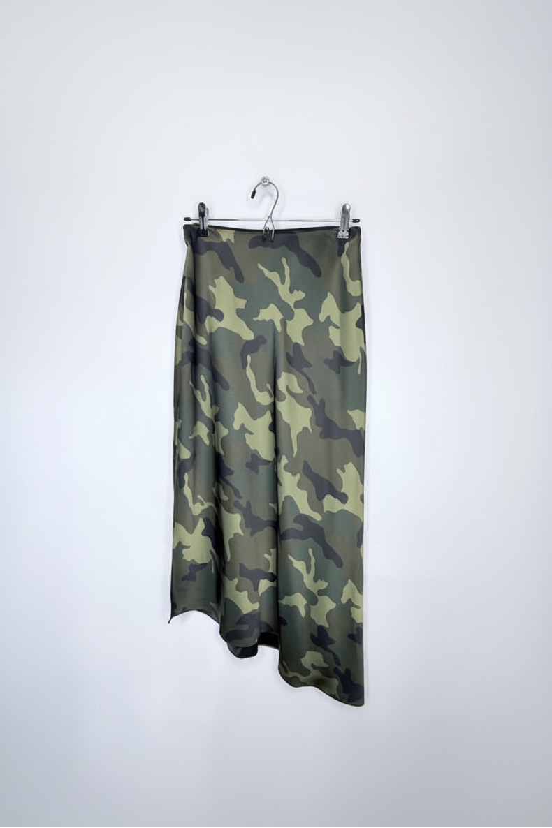 Alice + Olivia Camouflage Midi Skirt- Size 6