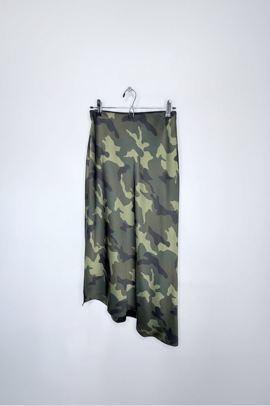 Alice + Olivia Camouflage Midi Skirt- Size 6