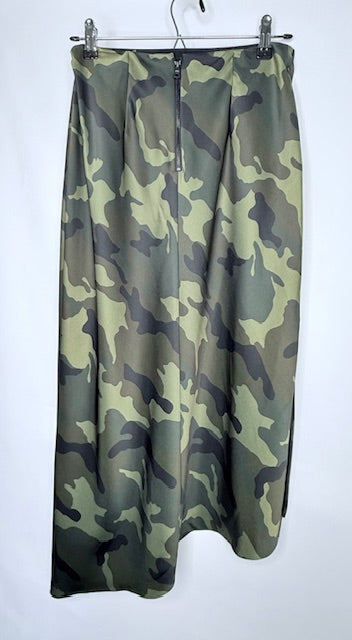 Alice + Olivia Camouflage Midi Skirt- Size 6