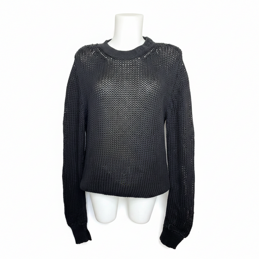 Diesel Black Gold Open Knit Sweater- Size Large