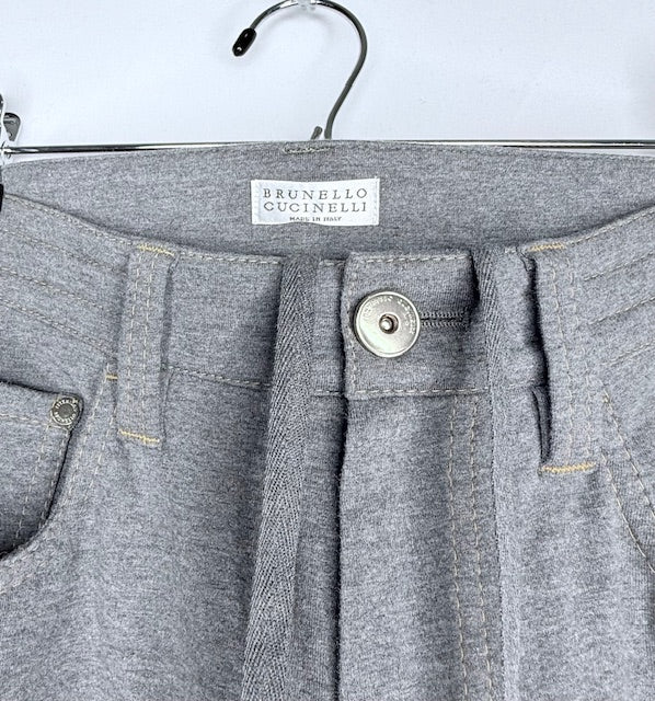 Brunello Cucinelli Grey Lounge Pants- Size 4