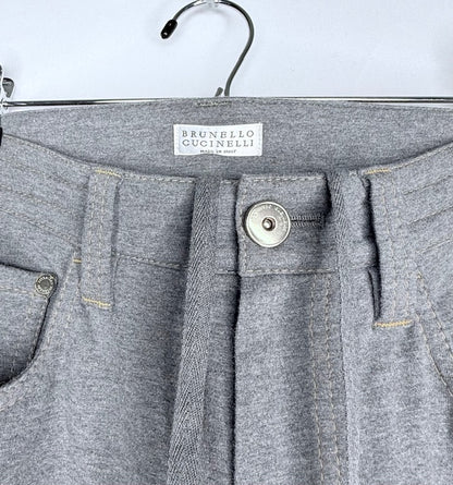 Brunello Cucinelli Grey Lounge Pants- Size 4