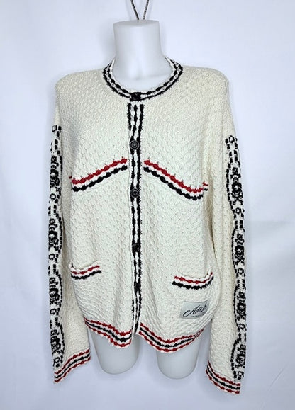 Andersson Bell (ADSB) Textured Knit Cardigan-Size Small
