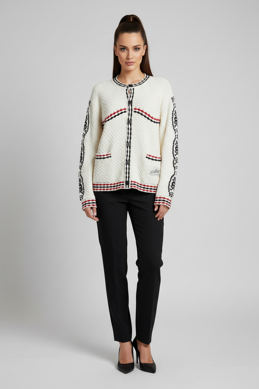 Andersson Bell (ADSB) Textured Knit Cardigan-Size Small
