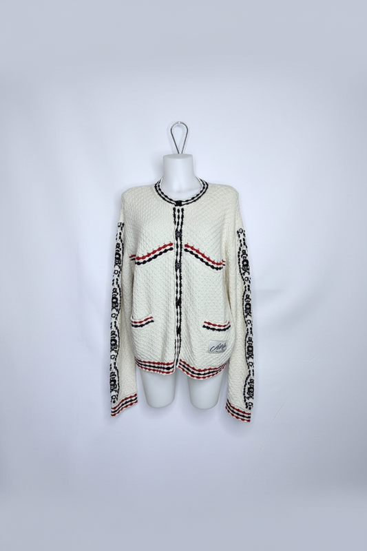 Andersson Bell (ADSB) Textured Knit Cardigan-Size Small