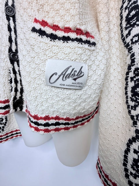 Andersson Bell (ADSB) Textured Knit Cardigan-Size Small