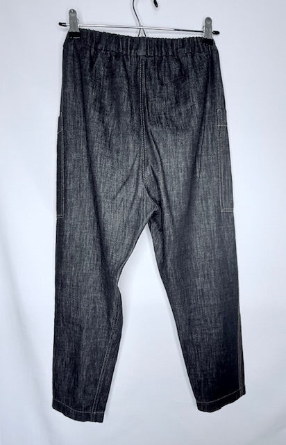 Brunello Cucinelli Denim Drawstring Pants- Size 4