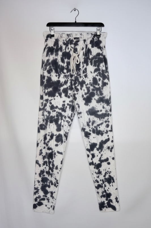 Bassike Organic Cotton Tie-Dye Sweatpants Size 1 (USA Size 4)