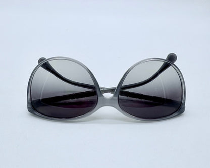 Chanel Crystal-Embellished Cat Eye Sunglasses