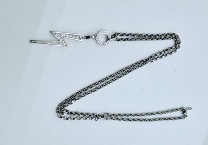 Thomas Sabo Sterling Silver Lightning Bolt Necklace