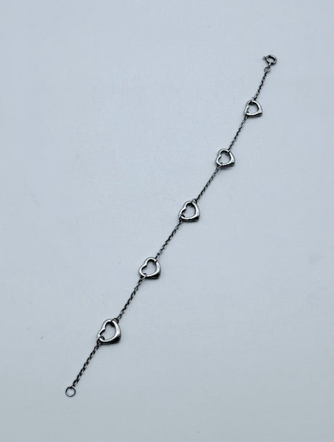 Tiffany & Co. Elsa Peretti Open Heart Bracelet