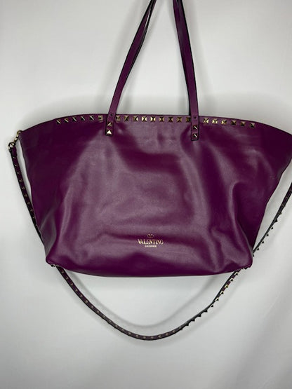 Valentino Garavani Rockstud Large Leather Tote