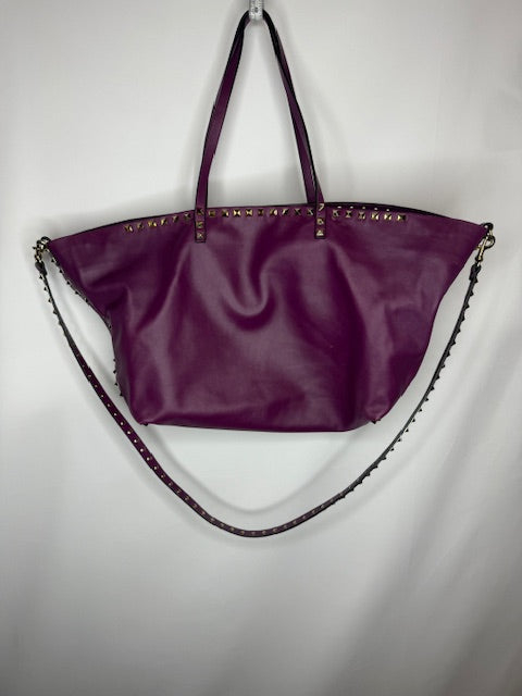 Valentino Garavani Rockstud Large Leather Tote