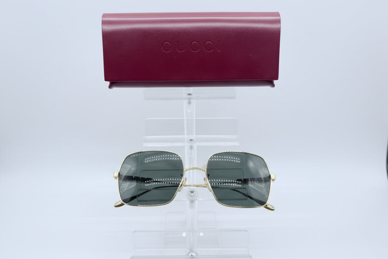 Gucci GG Rimless Square Sunglasses