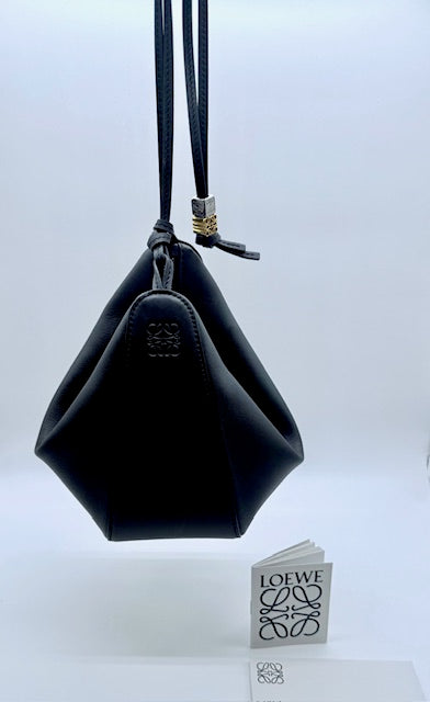 Loewe Mini Hammock Hobo in Classic Calfskin
