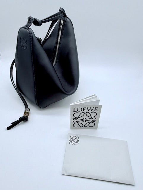 Loewe Mini Hammock Hobo in Classic Calfskin