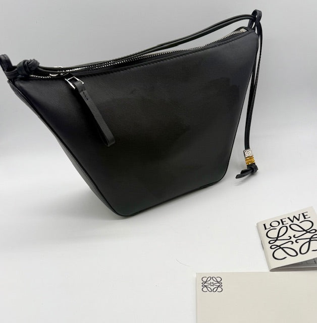 Loewe Mini Hammock Hobo in Classic Calfskin