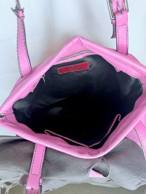 Valentino Garavani Rose Appliqué Leather Tote