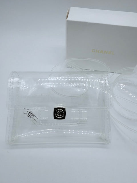 Chanel Clear PVC Belt Bag / Wallet-on-Chain Style