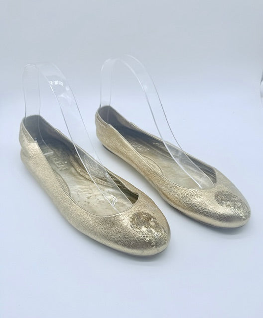 Alexander McQueen Skull Cap Ballet Flats Size EU 38