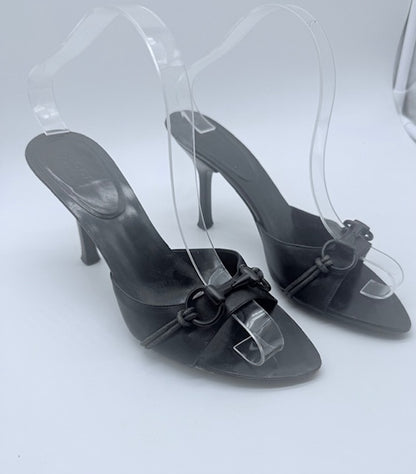 Gucci Horsebit Leather Mule Heels Size EU38