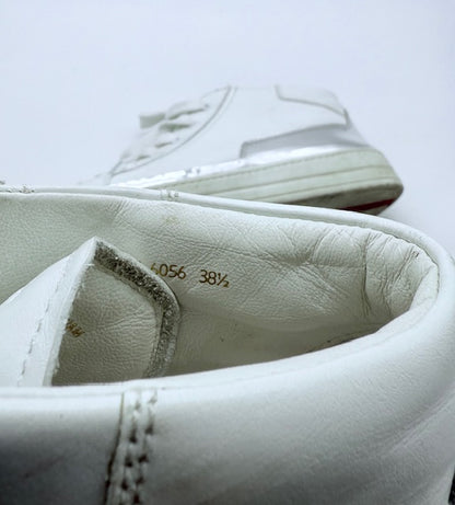 Prada Leather High-Top Sneakers Size EU 38.5