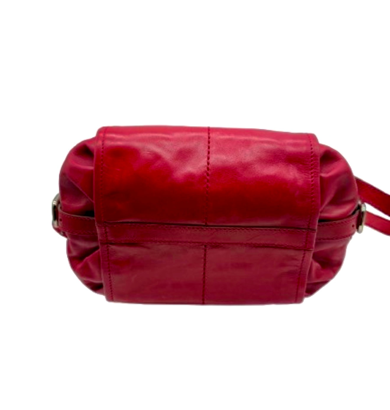 Tods Red Leather Satchel