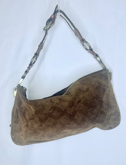Louis Vuitton Monogram Suede Onatah Pochette